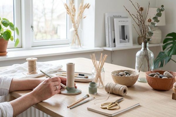 Sådan laver du dine egne skandinaviske genbrugsdekorative genstande