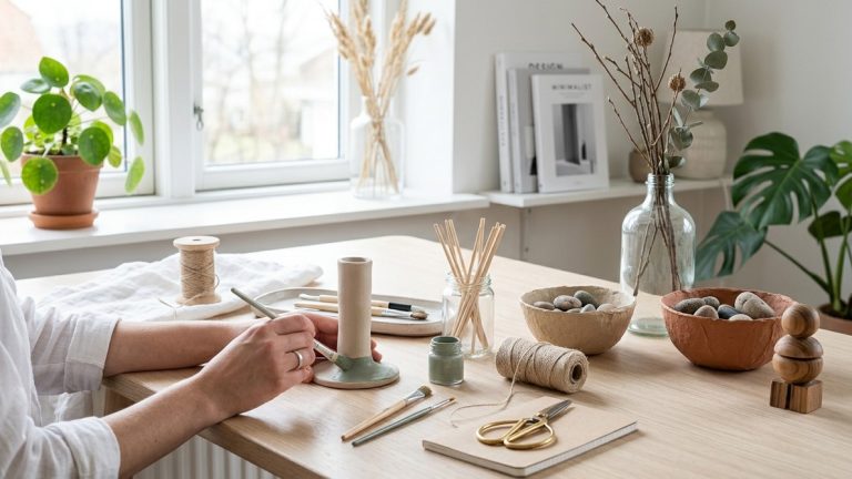 Sådan laver du dine egne skandinaviske genbrugsdekorative genstande