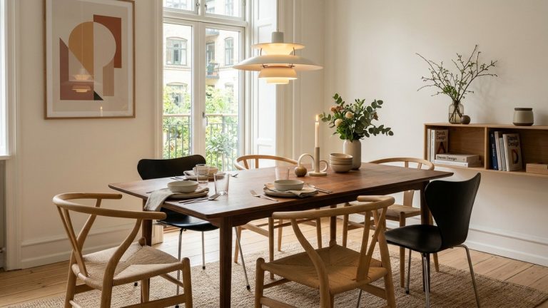 Sådan skaber du en dynamisk spiseplads med ikonisk dansk design