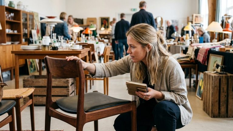 Sådan spotter du bæredygtige kvalitetsmøbler på loppemarkeder og online