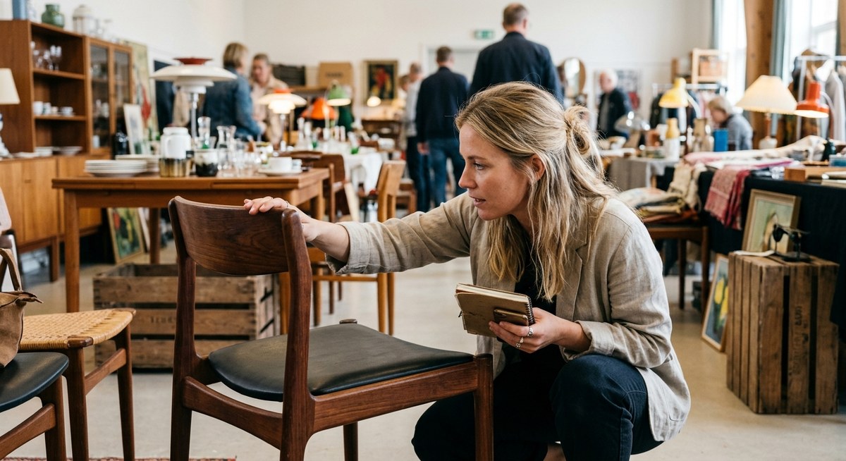 Sådan spotter du bæredygtige kvalitetsmøbler på loppemarkeder og online