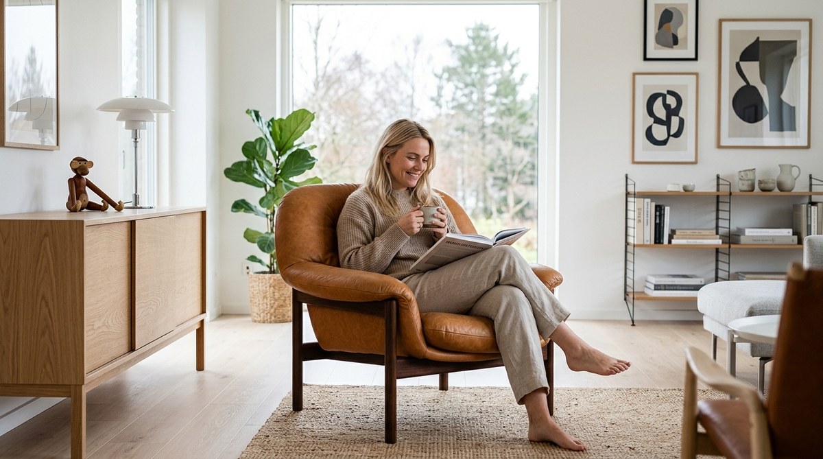 Hvordan en fransk designer lærte danskerne at elske komfort